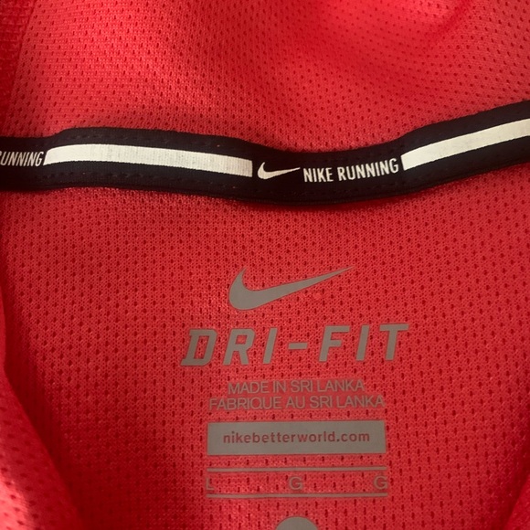 Nike Dri Fit pullover with snap front closure womens L - Picture 5 of 12